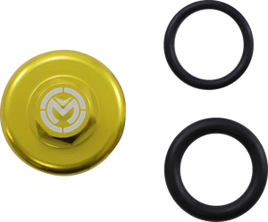 Oil Cap - Yellow - Suzuki - Lutzka's Garage