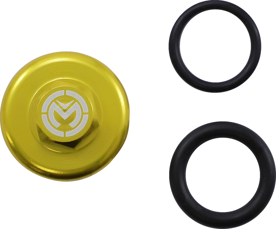 Oil Cap - Yellow - Suzuki - Lutzka's Garage