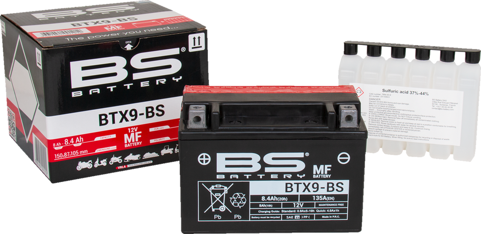 Battery - BTX9-BS (YTX)