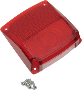 Replacement Taillight Lens - Red - Lutzka's Garage