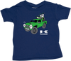 Toddler Kawasaki Truck T-Shirt - Navy - 4T - Lutzka's Garage