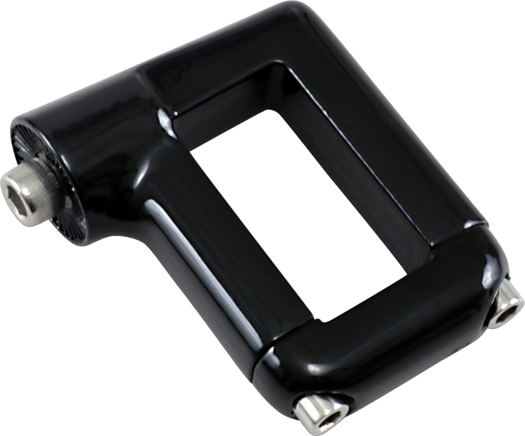 License Plate Mount - 06 FXD - Black - Lutzka's Garage