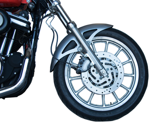 Retro Front Fender - For 18"/19" Wheel - 4.75" W - FXD/XL/Dyna