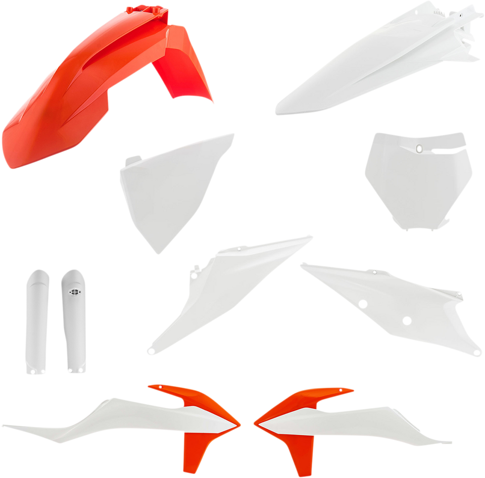 Full Replacement Body Kit - OEM White/Orange