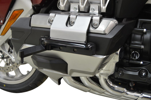 Highway Pegs - Black/Silver - GL 1800 - Lutzka's Garage