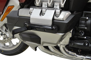 Highway Pegs - Black/Silver - GL 1800 - Lutzka's Garage