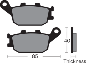 Semi-Metallic Brake Pads