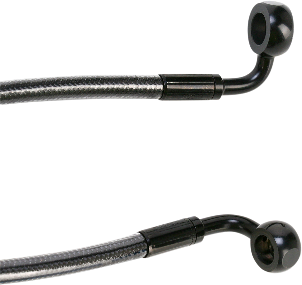 Brake Line - 90/90° - 54" - Black Pearl