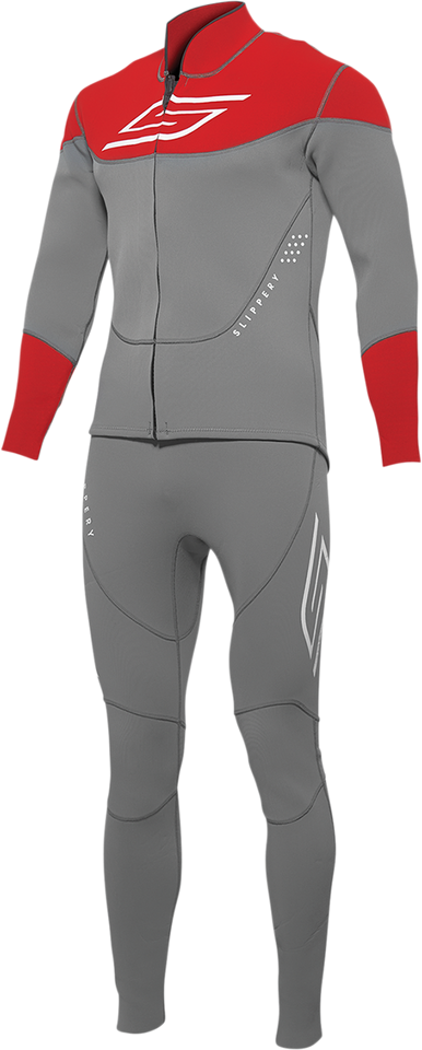 Breaker Wetsuit & Jacket - Charcoal/Red - Small - Lutzka's Garage