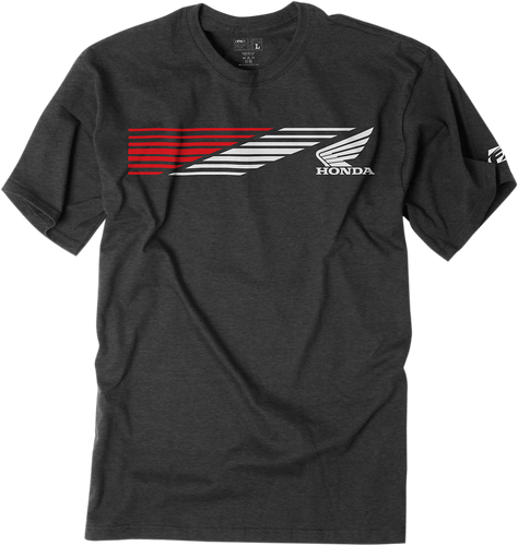 Honda Speed T-Shirt - Heather Charcoal - Medium - Lutzka's Garage