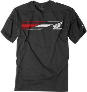 Honda Speed T-Shirt - Heather Charcoal - Medium - Lutzka's Garage