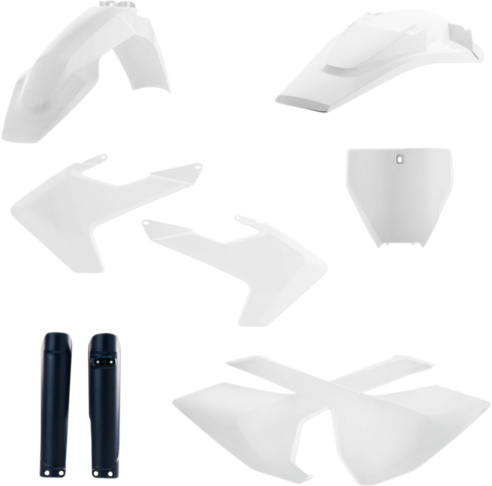 Full Replacement Body Kit - OEM 17 White/Black