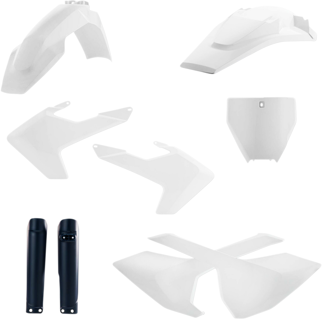 Full Replacement Body Kit - OEM 17 White/Black