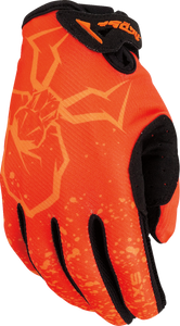 Youth SX1™ Gloves - Orange - XS - Lutzka's Garage