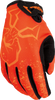 Youth SX1™ Gloves - Orange - XS - Lutzka's Garage