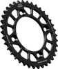 Rear Aluminum Sprocket - 38 Tooth - Black - CRF 110F - Lutzka's Garage