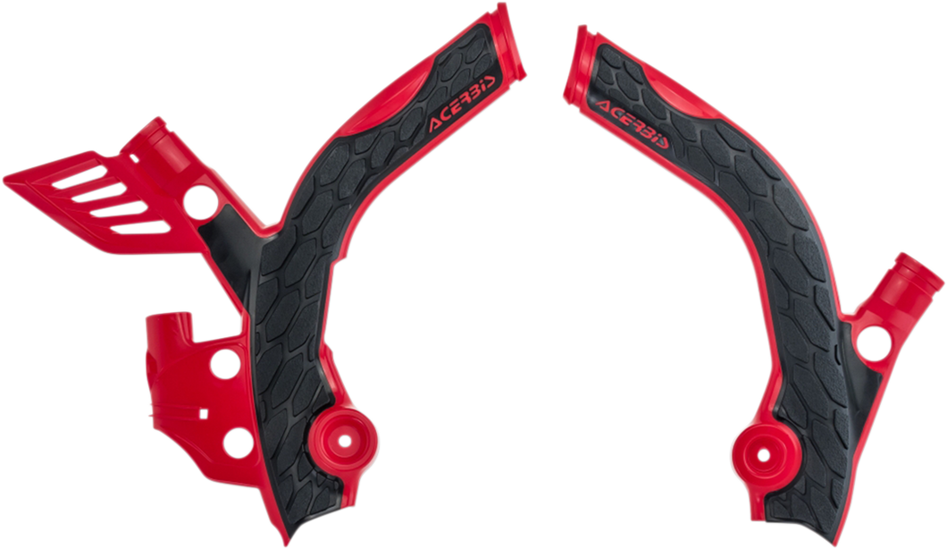 X-Grip Frame Guards - Red/Black - Beta - Lutzka's Garage