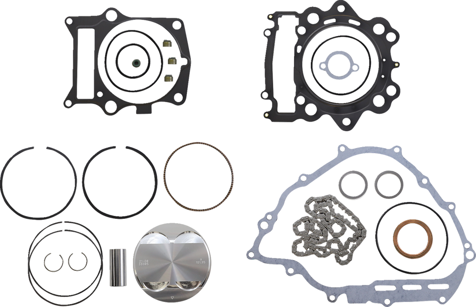 Top End Piston Kit - Grizzly 4x4 YFM700/Rhino YXR700F - 101.95 mm