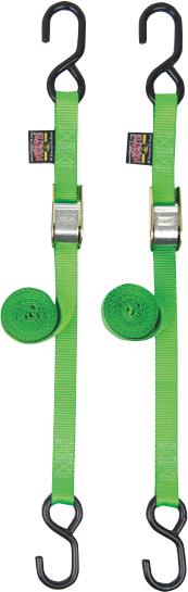 Standard Tie-Downs - 1" x 5-1/2 - Green - Lutzka's Garage