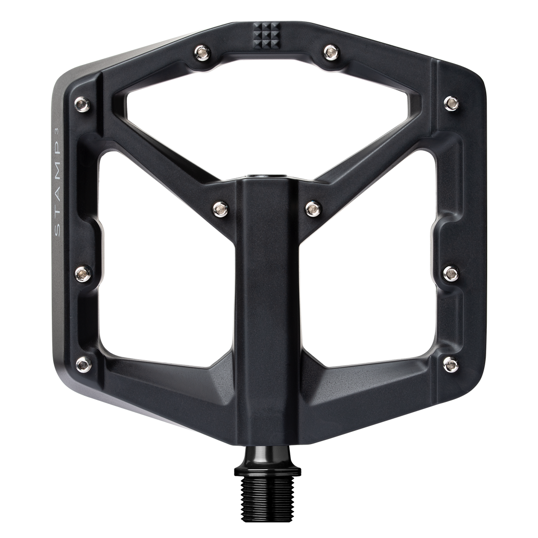 Stamp 3 Magnesium Pedals - Large - Black - Lutzka's Garage