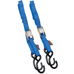 Standard Tie-Downs - 1" x 5-1/2 - Blue - Lutzka's Garage