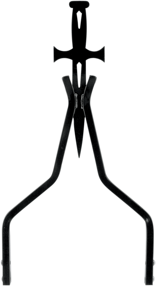 Sissy Bar Stick - Black - 18" Daggertude - Lutzka's Garage