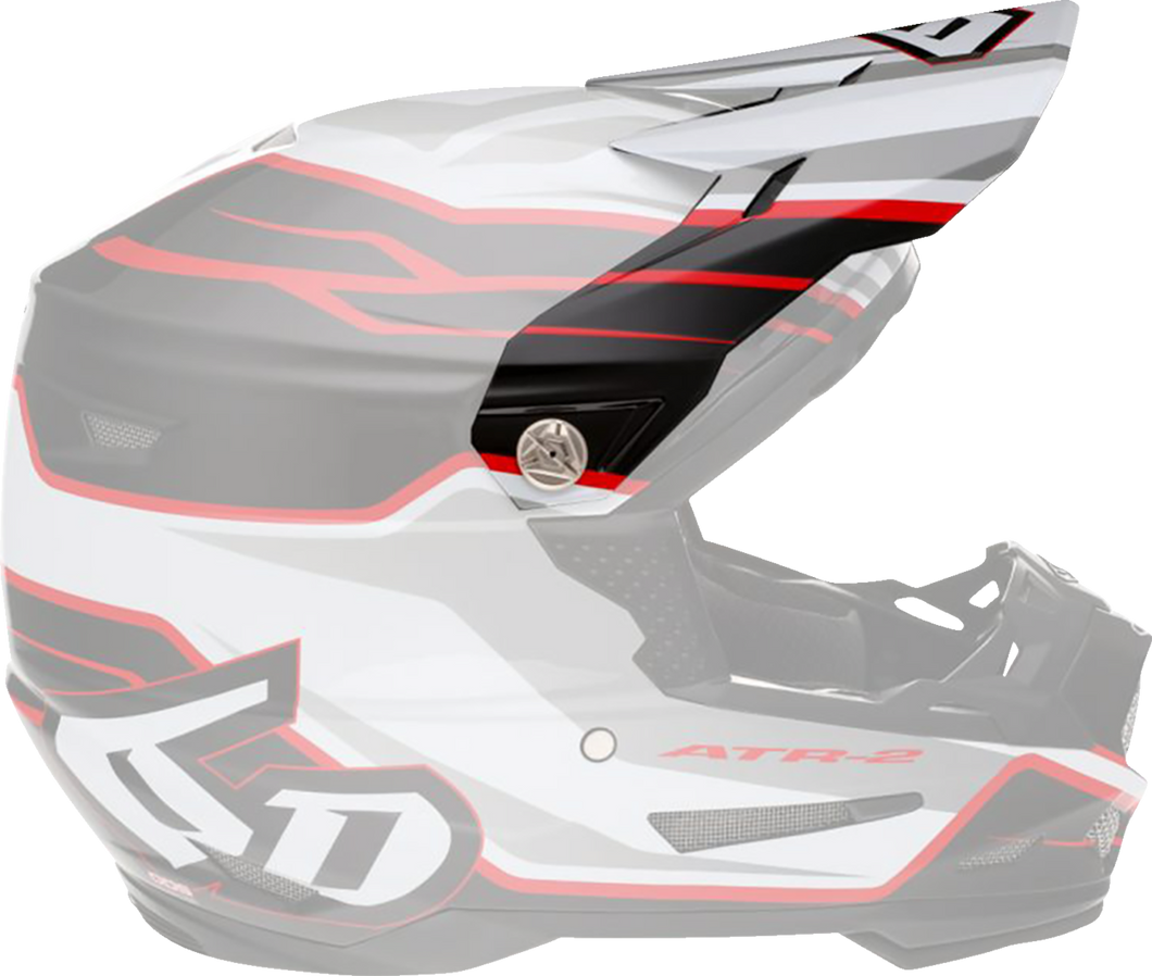 ATR-2 Visor - Phase - White Red