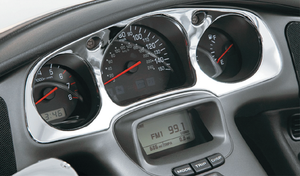 Chrome Instrument Panel Accent