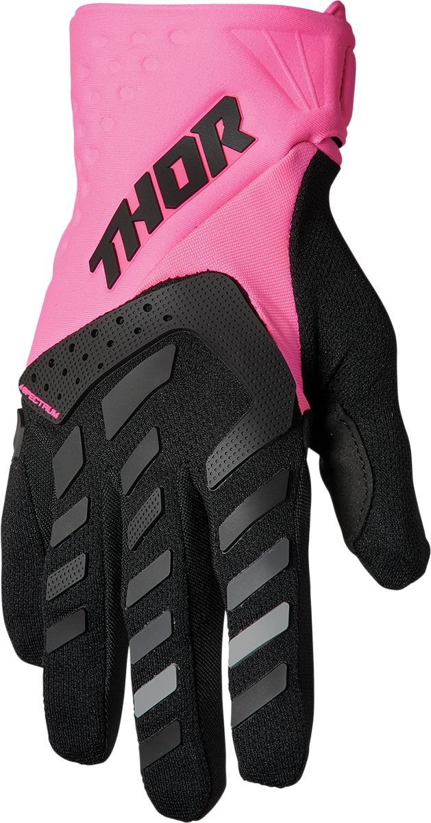 Womens Spectrum Gloves - Fluo Pink/Black - Small - Lutzka's Garage