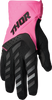 Womens Spectrum Gloves - Fluo Pink/Black - Small - Lutzka's Garage