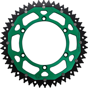 Dual Sprocket - Green - 52 Tooth - Lutzka's Garage