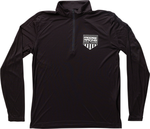 Quarter Zip Pullover - Black - Medium - Lutzka's Garage