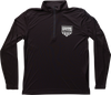 Quarter Zip Pullover - Black - Medium - Lutzka's Garage