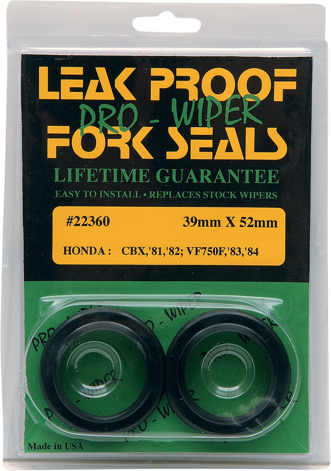 Pro Wiper Seal (only) - 39 mm ID x 52 OD mm x 11 mm T