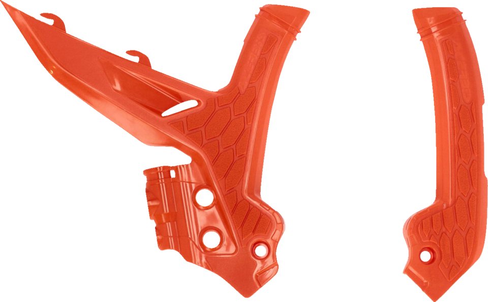 X-Grip Frame Guards - OEM 16 Orange - KTM