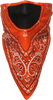 Facefit Facemask - Orange Paisley