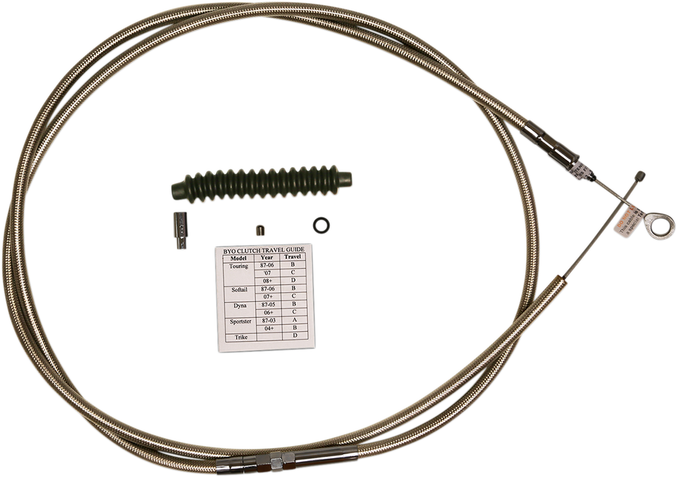 Control Cable Kit - BYO™ - Braided Stainless Steel