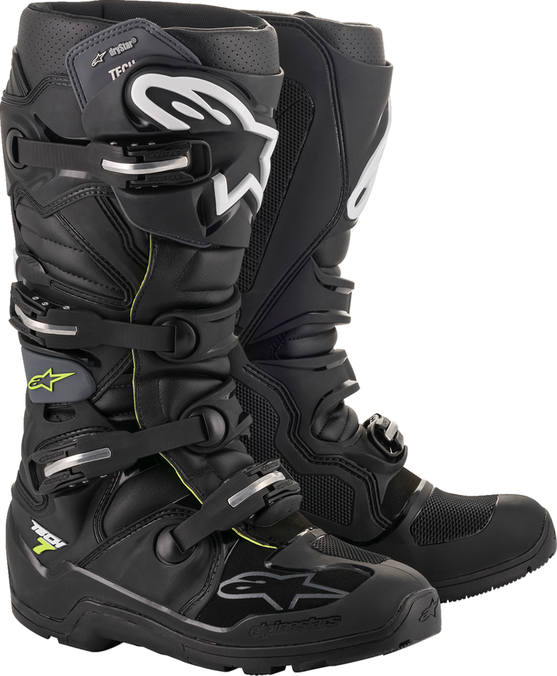 Tech 7 Enduro Drystar® Boots - Black - US 14 - Lutzka's Garage