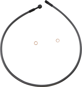 Brake Line - Front - 10 mm - 180° - 36" - KARBONFIBR