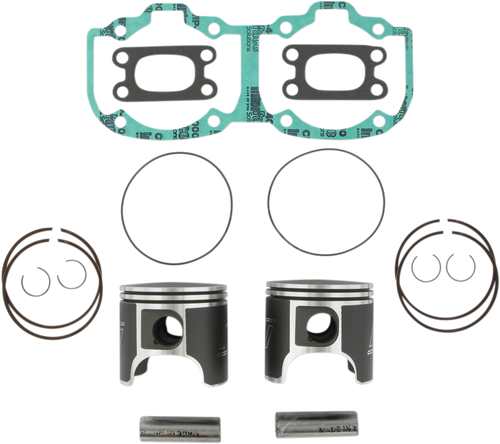 Piston Kit with Gaskets - 76.50 mm - 505F Engine Type - Ski-Doo