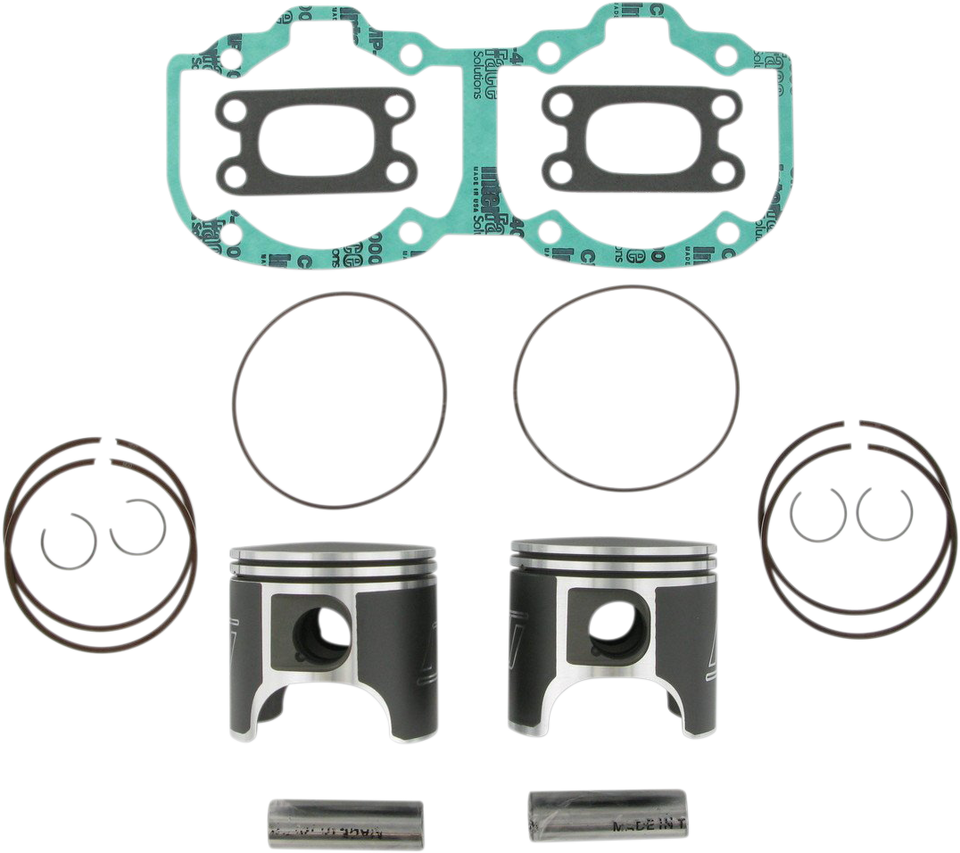 Piston Kit with Gaskets - 76.50 mm - 505F Engine Type - Ski-Doo