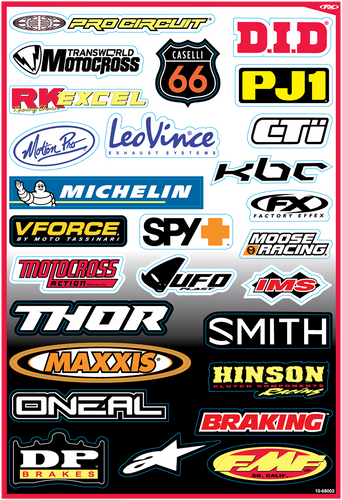 Decal Kit - Sponsor B