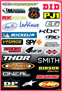 Decal Kit - Sponsor B