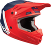 Youth Sector Helmet - Chev - Red/Navy - Small - Lutzka's Garage