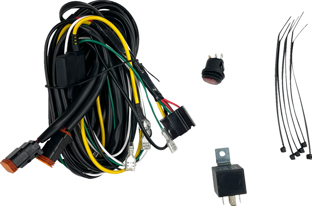 Wire Harness - Dual Light - High Power