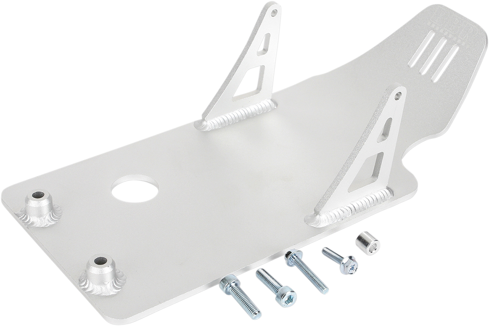 Skid Plate - KLX/DRZ - Silver - Lutzka's Garage