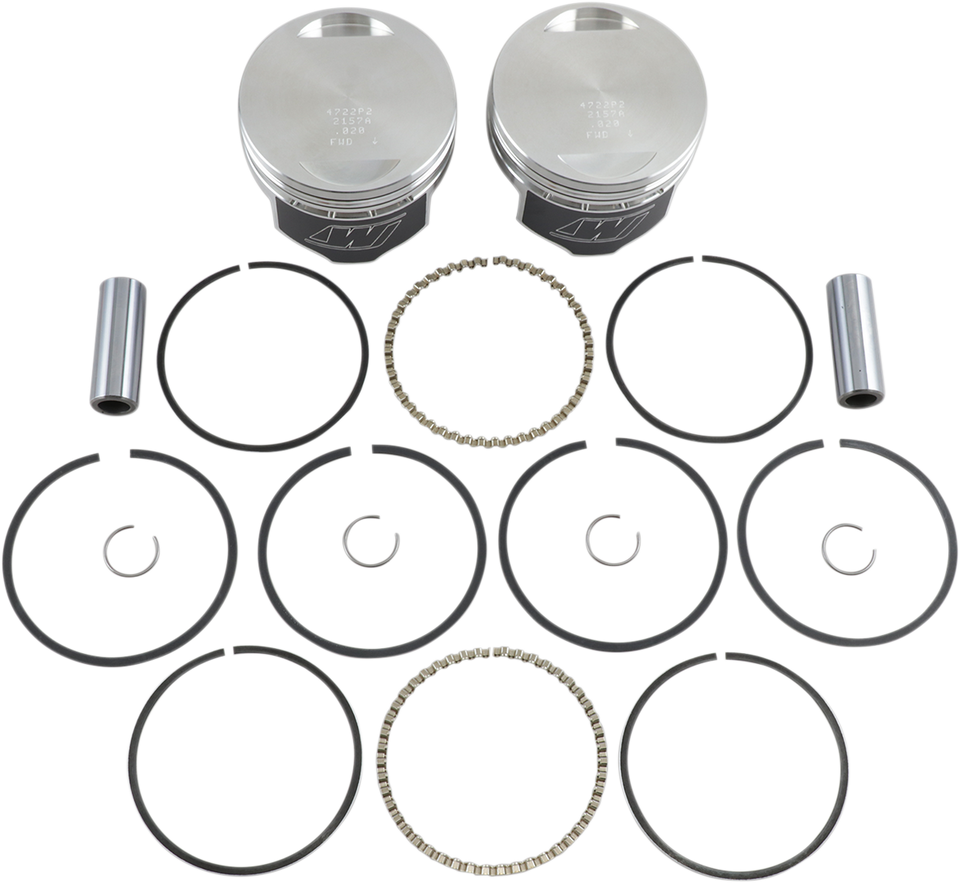 Piston Kit - +0.020" - Evolution Big Twin 1340 cc