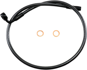 Brake Line - 12mm-90° - 30" - Black Pearl