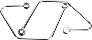 Saddlebag Supports - Chrome - Honda VT - Lutzka's Garage