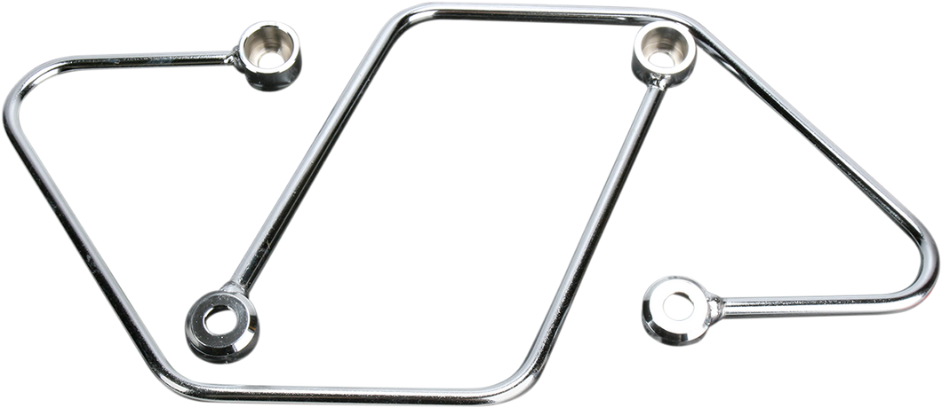 Saddlebag Supports - Chrome - Honda VT - Lutzka's Garage